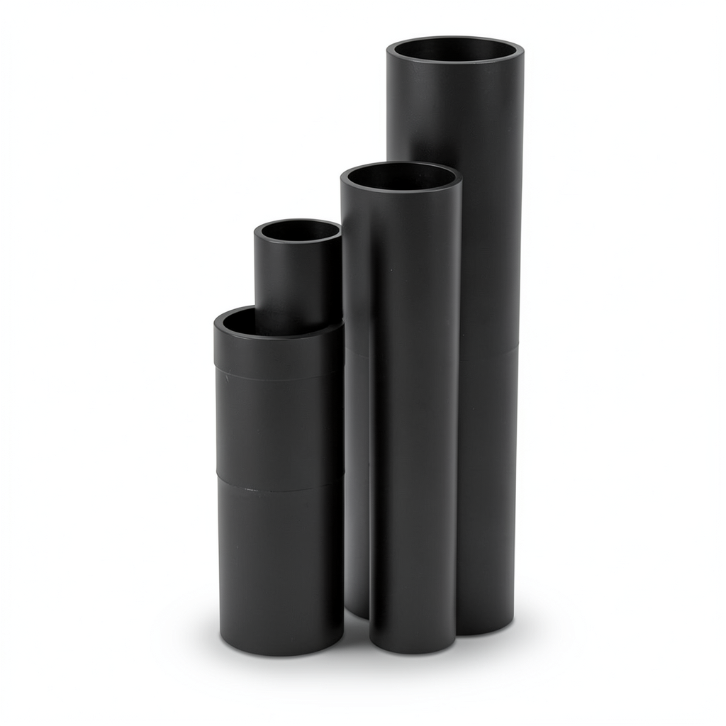 HDPE Pipes SDR 13.6 Outside Diameter 560 mm Thickness 41.2 mm Black