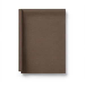 Italian Plain Wallpaper 10m x 0.70m Brown, Model Z76017