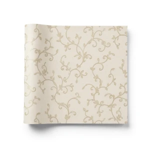 Italian Wallpaper Pattern Design 10m x 1.06m, Beige