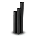 مواسير HDPE SDR 13.6 قطر خارجي 800 مم سمك 58.8 مم أسود