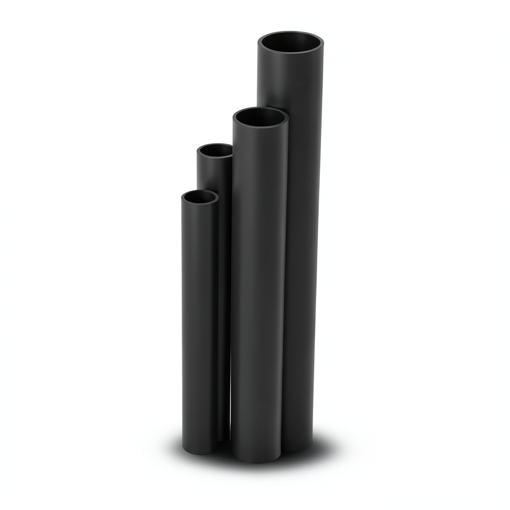 HDPE Pipes SDR 21 Size 90 inch Thickness 4.3 mm Black