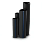 مواسير HDPE SDR 21 مقاس 110 مم سمك 5.3 مم لون أسود