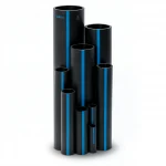 Sappco HDPE Pipes PE 100 Pressure 16 Bar Outside Diameter 400 mm Thickness 36.3 mm Black Color