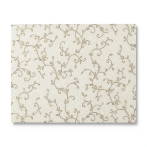 Wall Decoration Patterned Design 10 m x 1.06 m Pale Beige, Model 81944