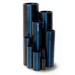 Sappco HDPE Pipe DR 21 PN 6.9 Bar Size (OD) 200 mm Thickness 9.5 mm Black Color