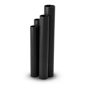HDPE Pipes SDR 21 Outside Diameter 200 mm Thickness 9.6 mm Black