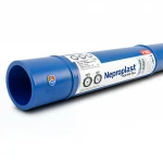 مواسير HDPE  نيبروبلاست PE 100 ضغط 10 بار قطر خارجي 250 مم سمك 14.8 مم لون ازرق   