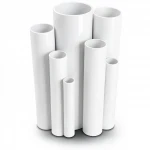 مواسير UPVC التقنية العصرية ضغط 6.9 بار  مقاس 6 إنش سمك 4.11 مم لون أبيض