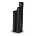HDPE Pipes SDR 21 Outside Diameter 280 mm Thickness 13.4 mm Black