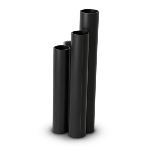مواسير HDPE نسبة الأبعاد القياسية SDR 21 قطر خارجي 280 مم سمك 13.4 مم لون أسود