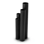 HDPE Pipes SDR 21 Outside Diameter 180 mm Thickness 8.6 mm Black