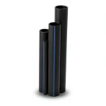 HDPE Pipes SDR 21 Outside Diameter 800 mm Thickness 38.1 mm Black