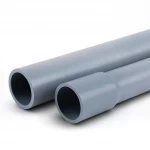 مواسير UPVC الوطني  ضغط 13.8 بار  مقاس 1/2 1 إنش سمك 2.3 مم لون رمادي
