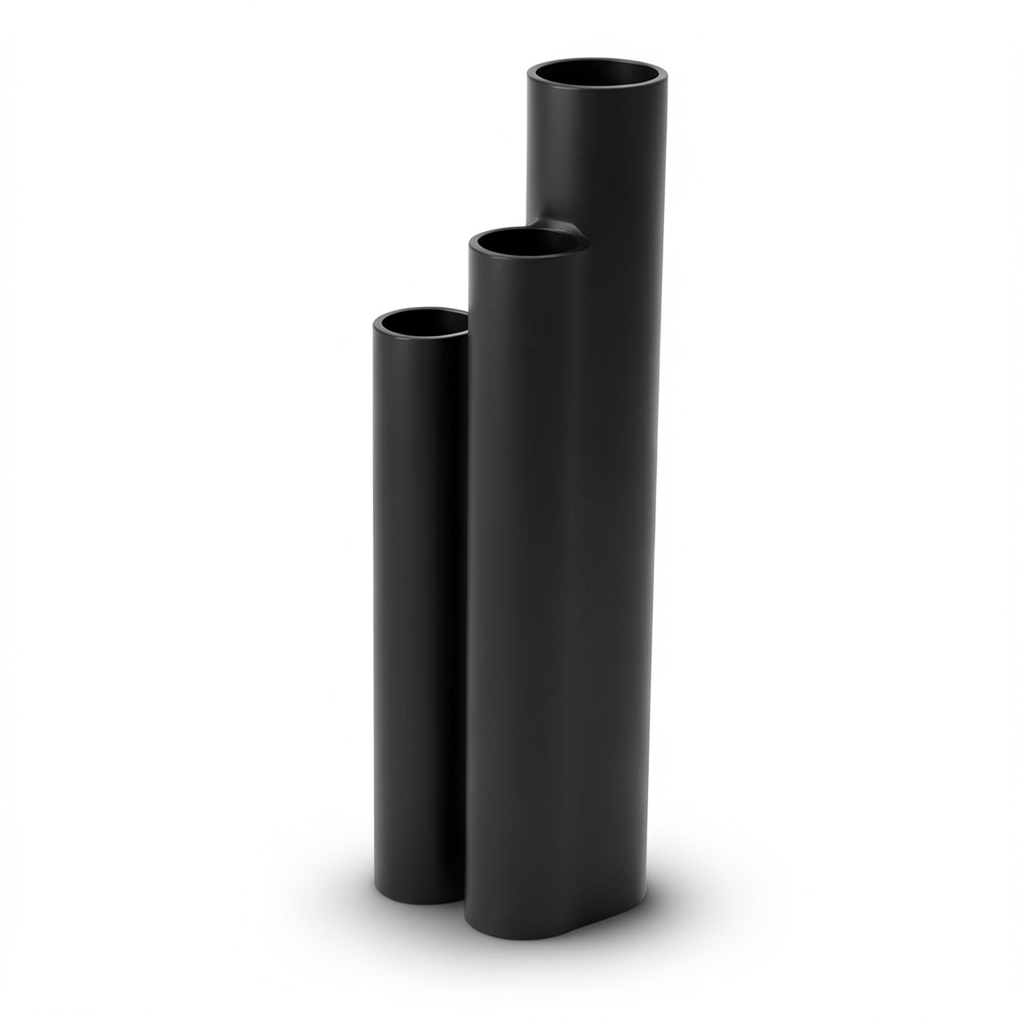 أنابيب HDPE SDR17 قطر خارجي 25 مم سمك 1.8 مم لون أسود