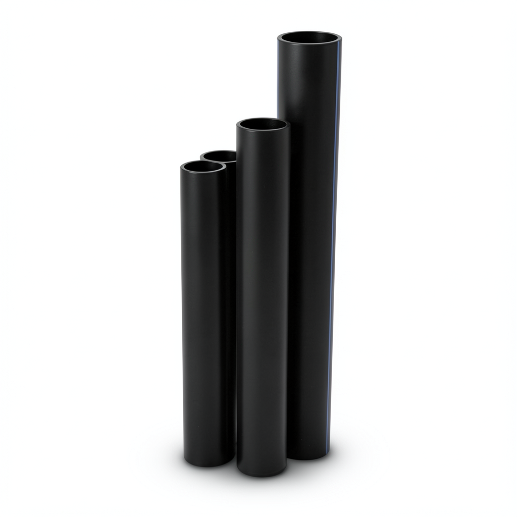 HDPE Pipes SDR17 Outside Diameter 32 mm Thickness 1.9 mm Black