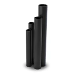 HDPE Pipes SDR17 Outside Diameter 40 mm Thickness 2.4 mm Black
