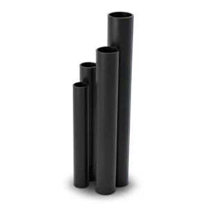 أنابيب HDPE SDR17 قطر خارجي 40 مم سمك 2.4 مم لون أسود