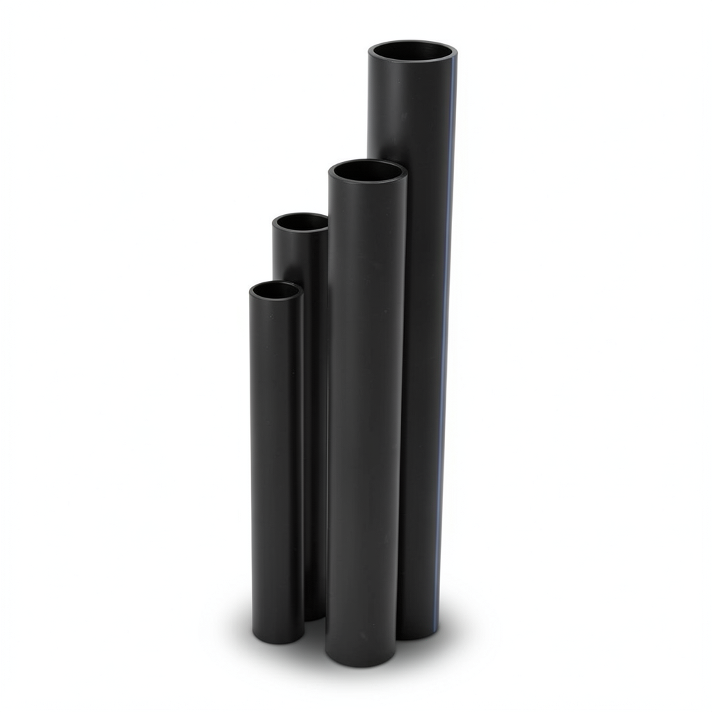 أنابيب HDPE SDR17 قطر خارجي 40 مم سمك 2.4 مم لون أسود