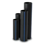 HDPE Pipes SDR 21 Outside Diameter 280 mm Thickness 13.4 mm Black