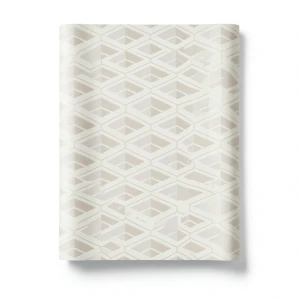 Geometric Wallpaper Light Beige 10m x 0.70m, Model Z76025