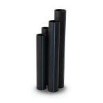 HDPE Pipes SDR 21 Outside Diameter 180 mm Thickness 8.6 mm Black