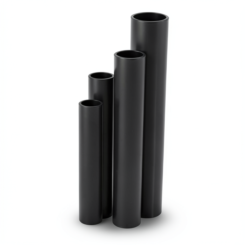 HDPE Pipes SDR 21 Size 450 mm Thickness 21.5 mm Black