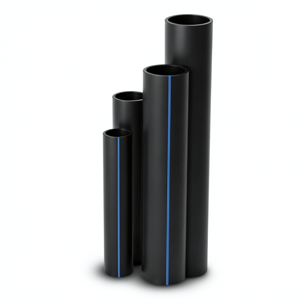 HDPE Pipes SDR 21 Outside Diameter 500 mm Thickness 23.9 mm Black
