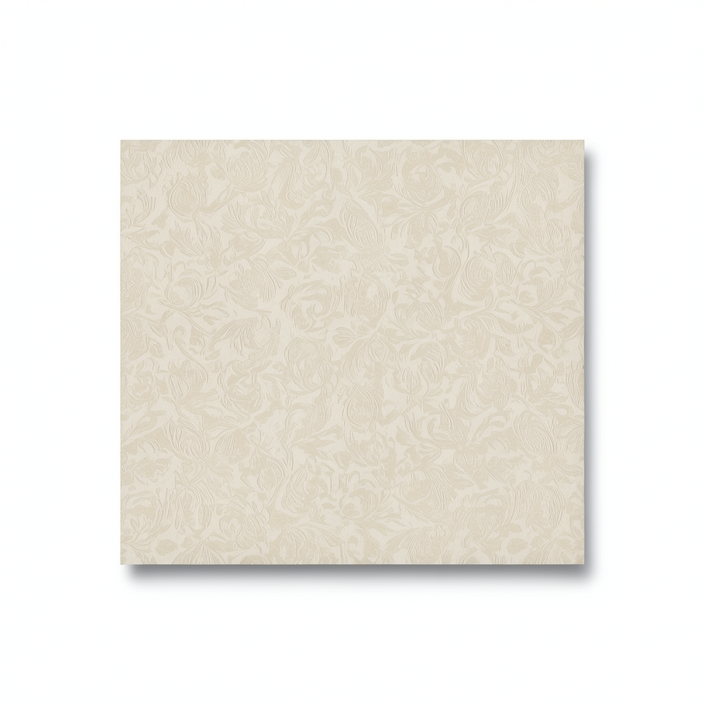 Wall Decoration Patterned Design 10 m x 1.06 m Beige, Model 81955