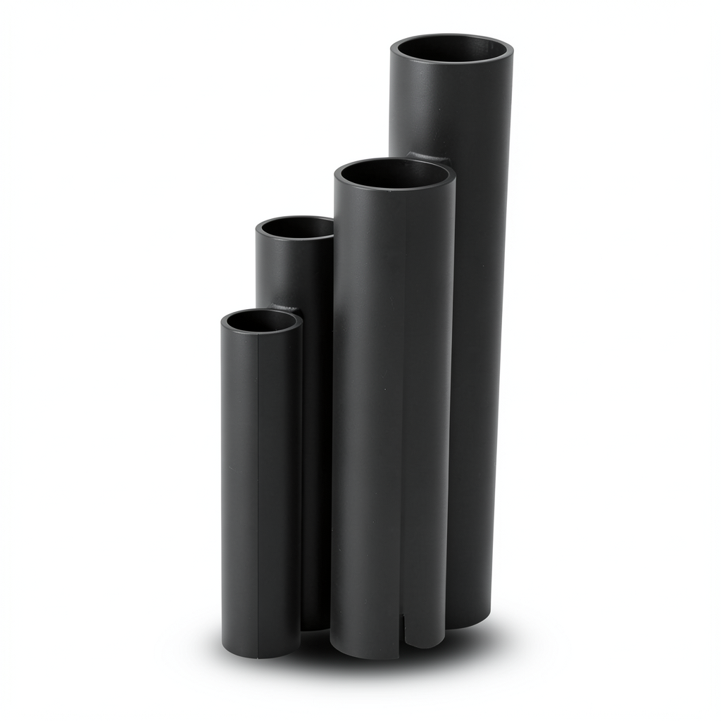 HDPE Pipes SDR17 Outside Diameter 32 mm Thickness 1.9 mm Black