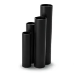 HDPE Pipes SDR17 Outside Diameter 40 mm Thickness 2.4 mm Black