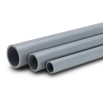 UPVC Pipes Nominal Pressure 200 PSI Size 4 inch Thickness 5.4 mm Gray