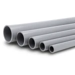 UPVC Pipes Nominal Pressure 16 Bar Outside Diameter 400 mm Thickness 29.7 mm Gray