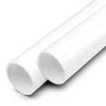 مواسير UPVC ضغط 6 بار قطر خارجي 110 مم سمك 2.7 مم لون أبيض