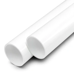 UPVC Pipes Nominal Pressure 6 Bar Outside Diameter 110 mm Thickness 2.7 mm White