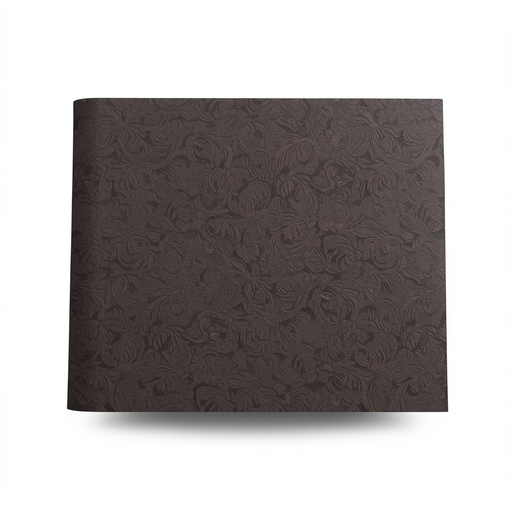 Italian Wallpaper Pattern Design 10m x 1.06m, Dark Brown