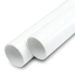مواسير UPVC مقاس ½ إنش سمك 2.77 مم لون أبيض جدول 40
