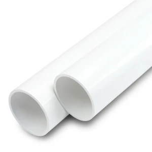 UPVC Pipes ½ Inch Size Thickness 2.77 mm White Color Schedule 40