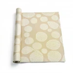  Wall decoration modern design, size 10 m x 0.53 m, beige color, model  73232