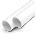 مواسير UPVC مقاس ¾ إنش جدول 40 سمك 2.87 مم لون أبيض