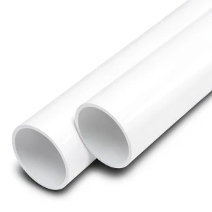 مواسير UPVC الوطني جدول 40 مقاس 1 إنش سمك 3.38 مم لون أبيض