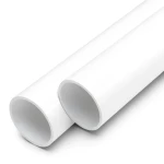 مواسير UPVC الوطني جدول 40 مقاس 2 إنش سمك 3.91 مم لون أبيض