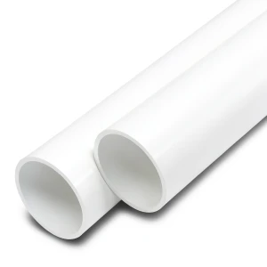 مواسير UPVC الوطني جدول 40 مقاس 2 ½ إنش سمك 5.16 مم وزن 1.65 كجم/م أبيض