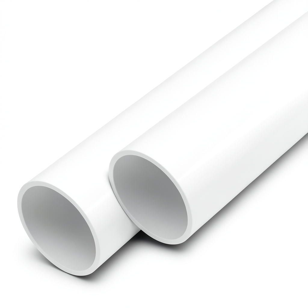 مواسير UPVC الوطني جدول 40 مقاس ¼ 1 إنش سمك 3.56 مم لون أبيض