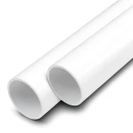 مواسير UPVC ضغط اسمي 6 بار قطر خارجي 160 مم سمك 4 مم لون أبيض