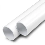 UPVC Pipes National Schedule 40 Size 2 ½ inch Thickness 5.16 mm Weight 1.65 kg/m White
