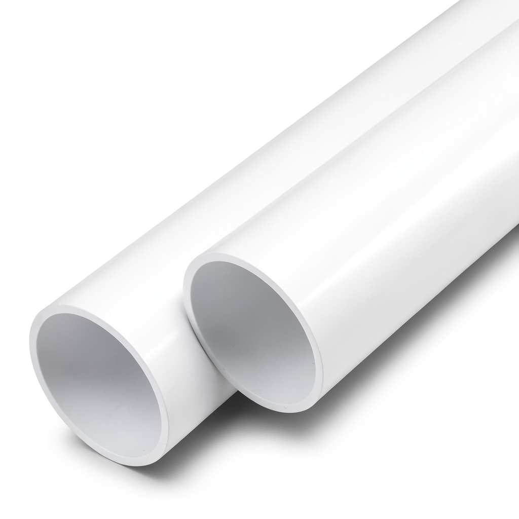 UPVC Pipes National Schedule 40 Size 2 ½ inch Thickness 5.16 mm Weight 1.65 kg/m White