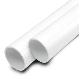 UPVC Pipes Nominal Pressure 6 Bar Outside Diameter 40 mm Thickness 1.5 mm White