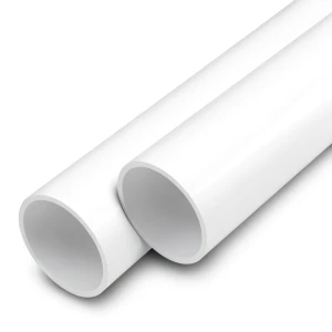 UPVC Pipes Nominal Pressure 6 Bar Outside Diameter 200 mm Thickness 4.9 mm White