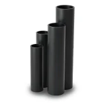 HDPE Pipes SDR17 Outside Diameter 63 mm Thickness 3.8 mm Black