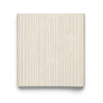 Italian Geometric Wallpaper 10m x 0.70m Beige, Model Z76034